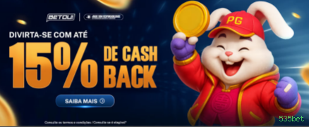Slots online da 535bet com jackpots progressivos